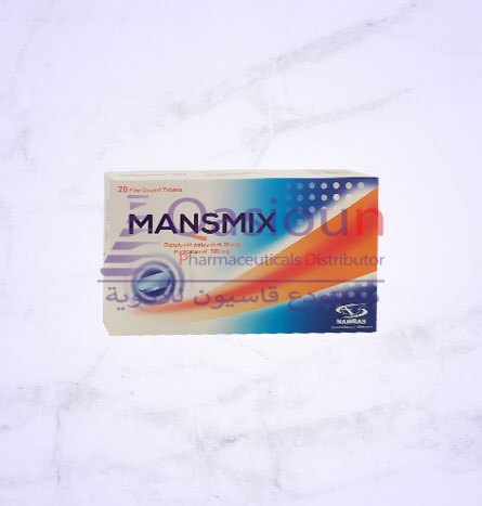 عبوة مانسميكس مضغوطات 