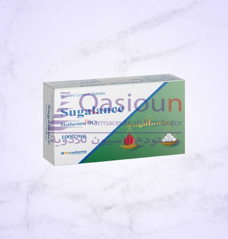 عبوة سوغالانس 1000 ملغ مضغوطات 