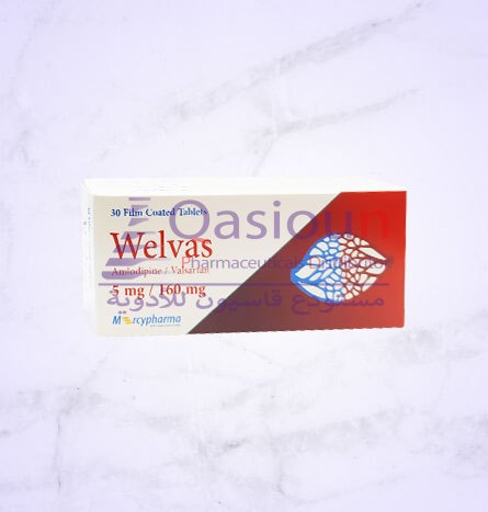 عبوة ويلفاس 5  160 ملغ مضغوطات 30 ح 