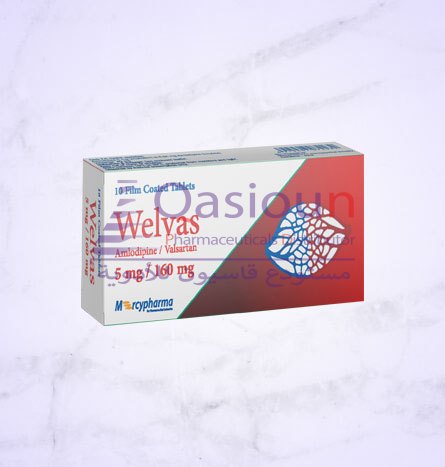عبوة ويلفاس 5  160 ملغ مضغوطات 